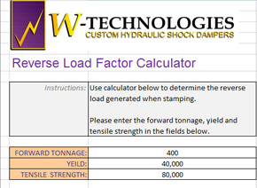 Reverse Load Factor Calculator